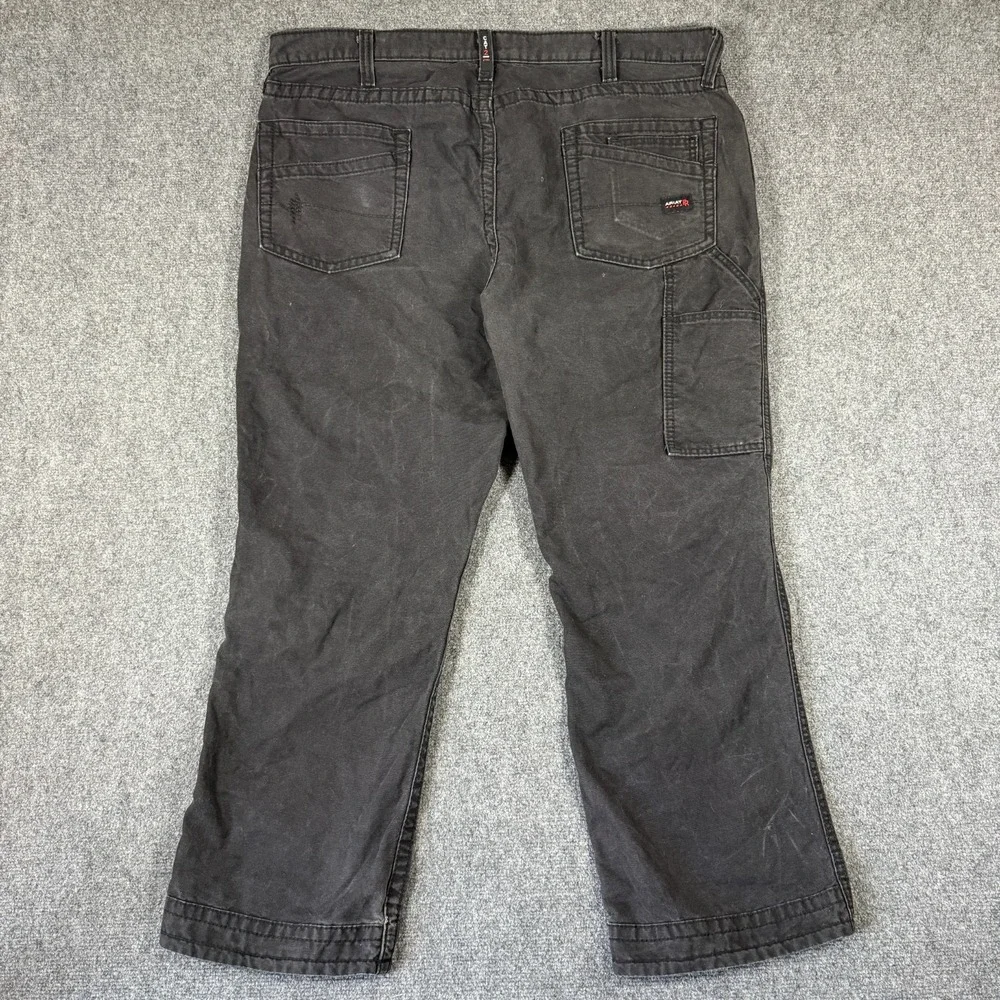 Ariat FR M4 Jeans Mens 42x30 Low Rise Boot Jeans CAT 2 Flame Resistant Workwear